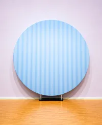 Circle Backdrops – Straight Lines Baby Blue