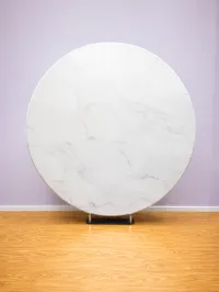 Circle Backdrops – Marble Grey