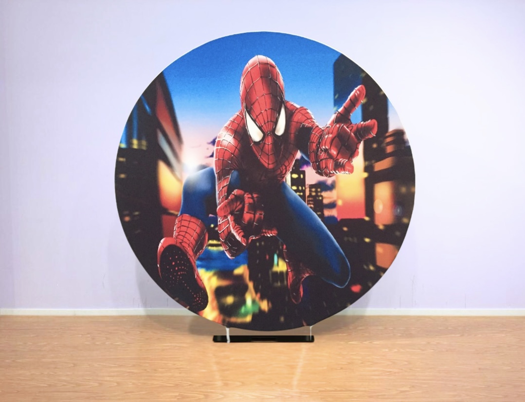 Circle Backdrops – Spiderman