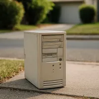 Computer (Desktop Tower) – Electronics, Easy Access (Garage / Driveway / Curb)