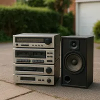 Stereo / Speaker System – Electronics, Easy Access (Garage / Driveway / Curb)