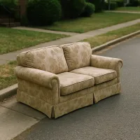 Loveseat – Furniture, Easy Access (Garage / Driveway / Curb)