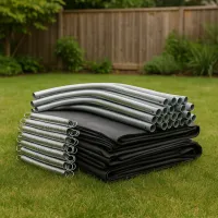 Trampoline – Yard & Outdoor, Already Disassembled