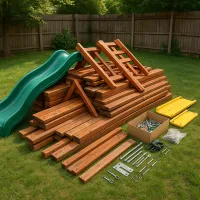 Swing Set / Playset – Yard & Outdoor, Already Disassembled