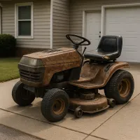 Lawnmower (Riding) – Yard & Outdoor, Easy Access (Garage / Driveway / Curb)