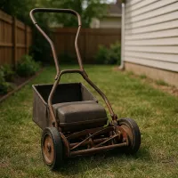 Lawnmower (Push) – Yard & Outdoor, Behind the House