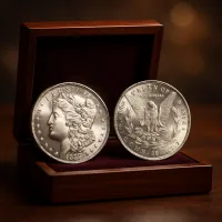 1881-S Morgan Silver Dollar MS-64 – Image 3
