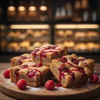 Raspberry Blondies – 4 pcs