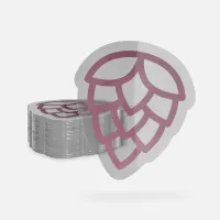 Clear Stickers – 3x3, Custom Quote