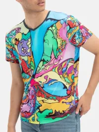Men's V-Neck T-Shirt – Custom
