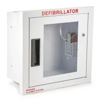 Compact Size Alarmed AED Wall Cabinet Surface Mount – Image 1