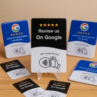 NFC Google Review Card Bundle (Set of 3) – Image 2