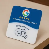 Classic Square Google Review Tap Card – Image 2