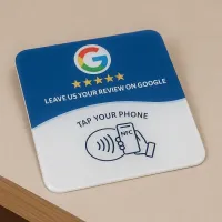 Classic Square Google Review Tap Card – Image 3