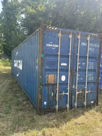 SOLD 40FT USED CARGO WORTHY CMAU5551356 NASHVILLE TN – Image 4