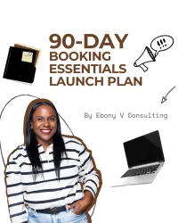 90-Day Booking Essentials Launch Plan. – Image 1