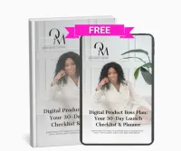Digital Product Boss Plan Checklist & Planner – Image 1
