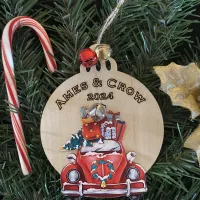 Christmas Trucks Ornaments – VW , White