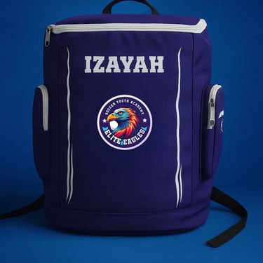 Personalized Eagles Soccer Backpack – Image 1
