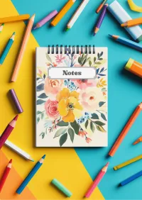 Floral Notebooks – Set of 4 Designs – Image 3