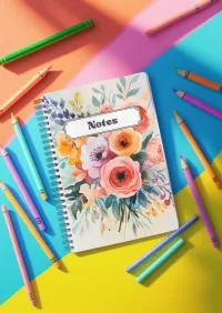 Floral Notebooks – Set of 4 Designs – Image 4
