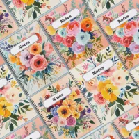Floral Notebooks – Set of 4 Designs – Image 1