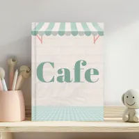 Café Pretend Playset – 2 Themes (Pink & Teal) – Image 1