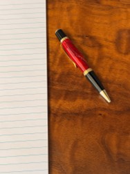 Handcrafted Pens – Red