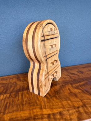 Tiger Oak Bandsaw Box  – Image 2
