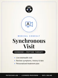 Medical Consult: Synchronous Visit (Hormones + Peptides) – Image 1