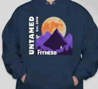Untamed Fall Mountain Yeti Sweatshirt – Image 1