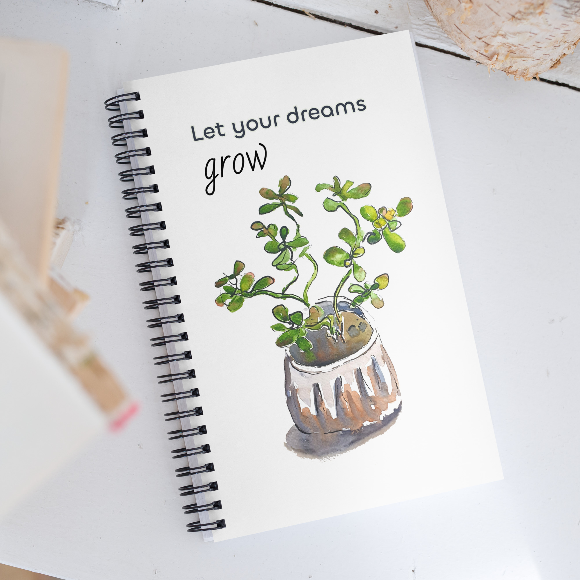 Notebook Let your Dreams grow – Afbeelding 6