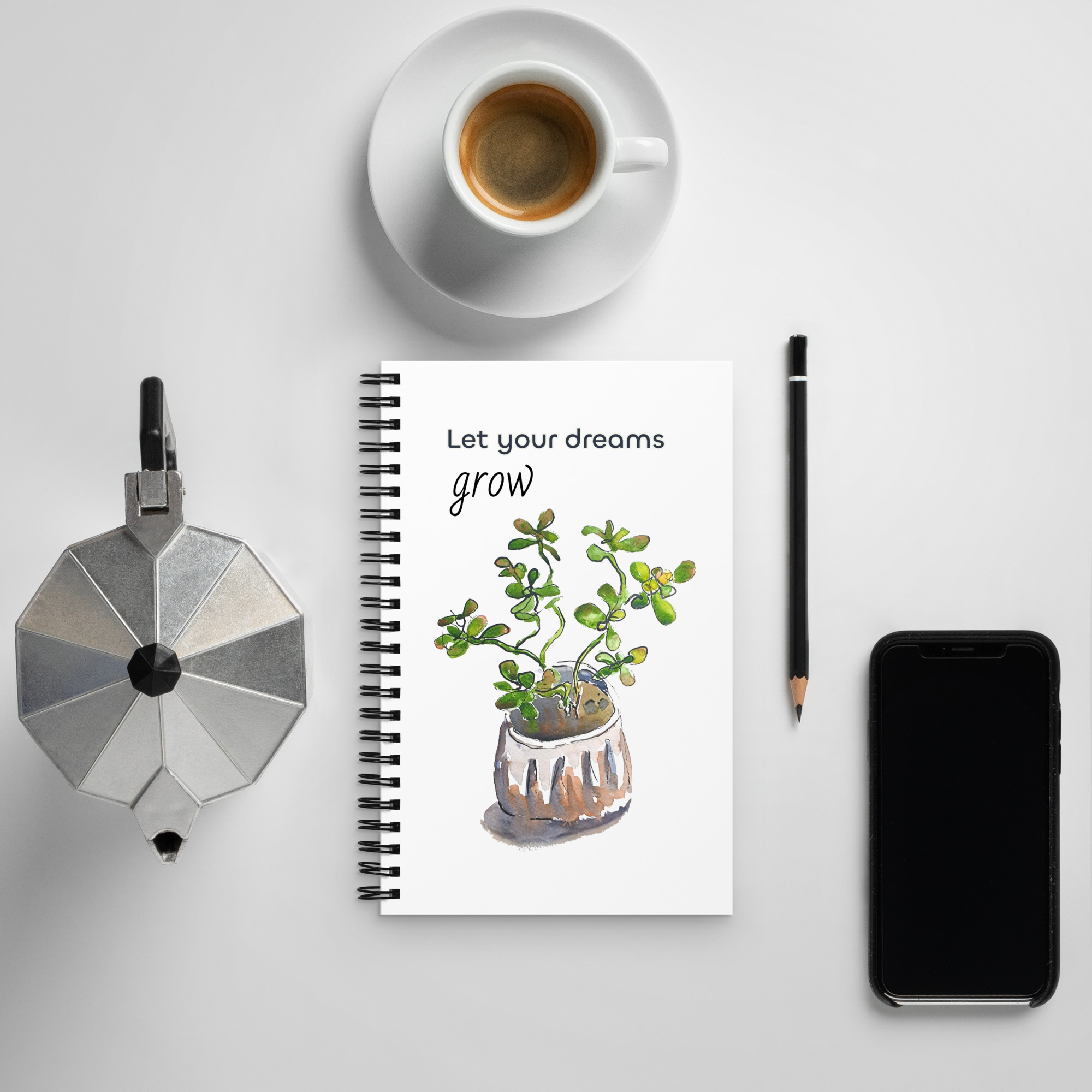 Notebook Let your Dreams grow – Afbeelding 3