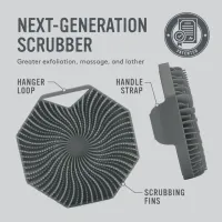 Silicone Body Scrubber – Image 1