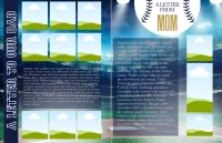Baseball Theme Obituary Template – Image 8