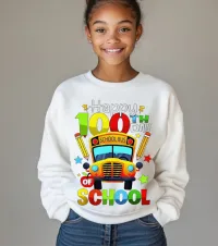 100 Days Of School PNG – Image 1