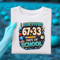 I Survived 67+33 Days Of School PNG – Image 1
