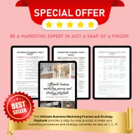 Ultimate Business Marketing Strategy Playbook | Business Plan, Funnel & Marketing Workbook for Entrepreneurs – Image 2