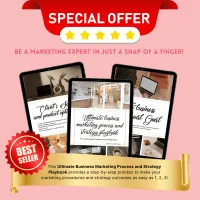 Ultimate Business Marketing Strategy Playbook | Business Plan, Funnel & Marketing Workbook for Entrepreneurs – Image 1
