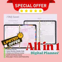 2026 Gen Z & Millennial All-in-1 Digital Planner | iPad & Android Ultimate Hyperlinked Planner with 5000+ Stickers – Image 2