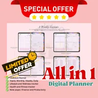 2026 Gen Z & Millennial All-in-1 Digital Planner | iPad & Android Ultimate Hyperlinked Planner with 5000+ Stickers – Image 3
