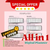 2026 Gen Z & Millennial All-in-1 Digital Planner | iPad & Android Ultimate Hyperlinked Planner with 5000+ Stickers – Image 5