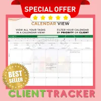 Freelancer Client Tracker Excel and Spreadsheet – Image 5