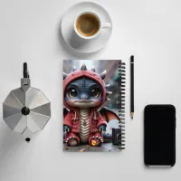Spiral Notebook - Baby City Fantasy Dragon, 140 dotted pages – Image 2