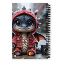 Spiral Notebook - Baby City Fantasy Dragon, 140 dotted pages – Image 6