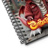 Spiral Notebook - Baby City Fantasy Dragon, 140 dotted pages – Image 5