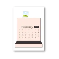 Polaroid Stackable Editable Desktop Calendar – Image 3