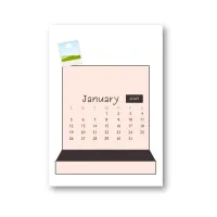 Polaroid Stackable Editable Desktop Calendar – Image 2