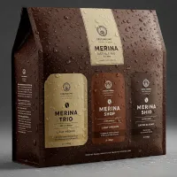 Merina Tasting Trio – Light, Medium & Dark Roast (3 x 100g) – Image 3