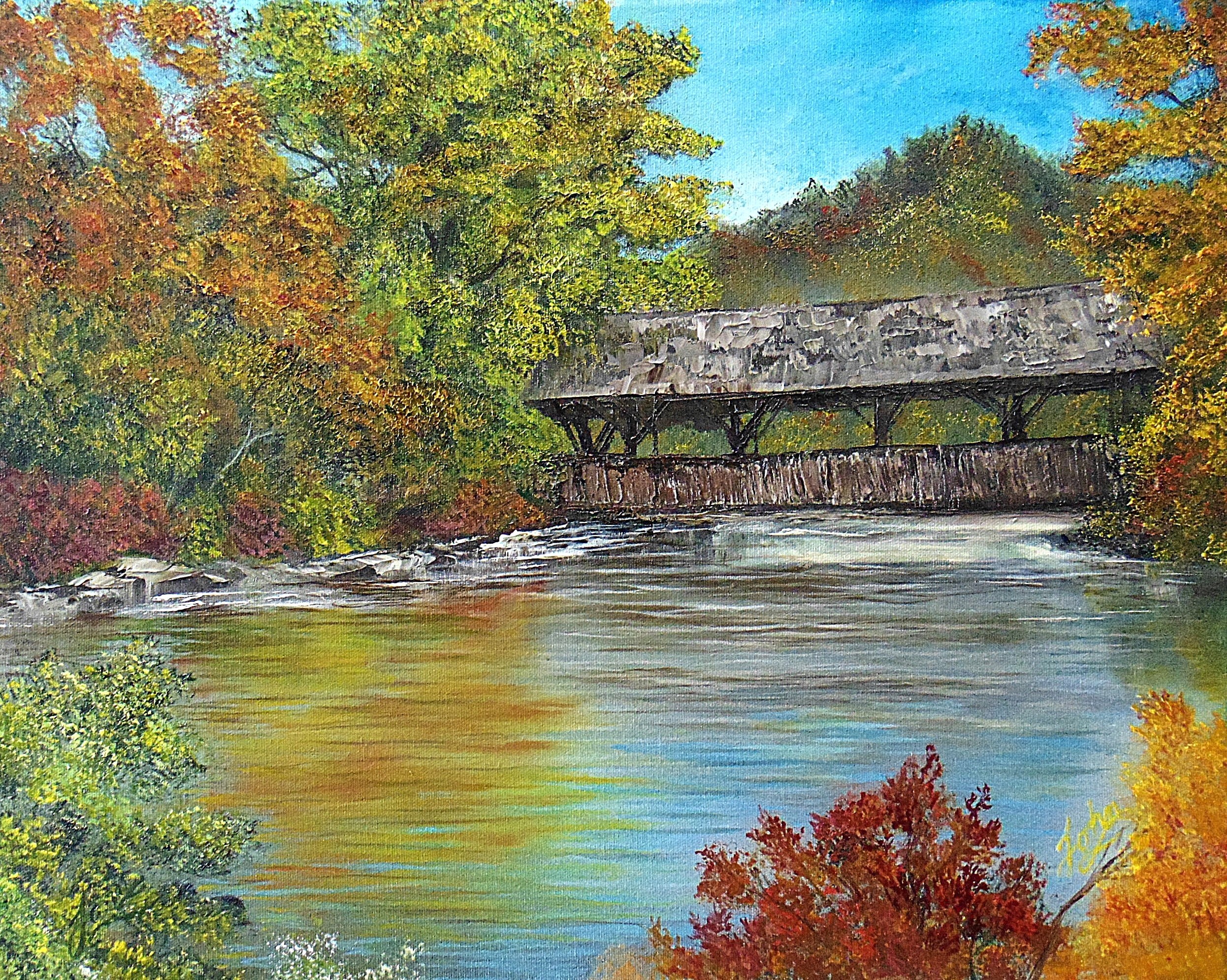 Covered Bridge, Newry, Maine – Image 1